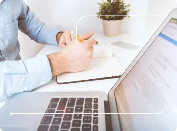 Digital transformation in insurance article banner graphic